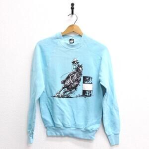Vintage Horse Barrel Racing Sweatshirt Medium
